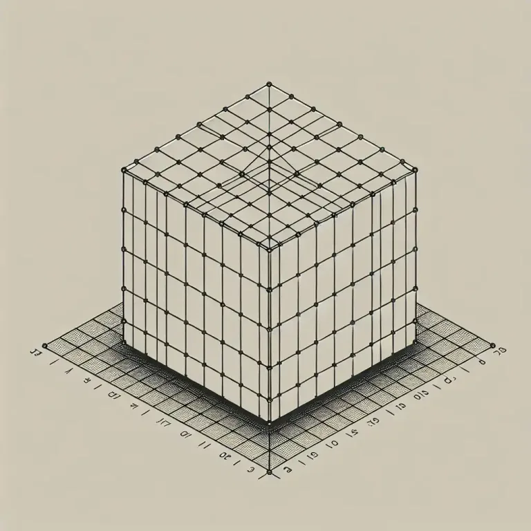 Visual representation of "polygon" - In computing, a shape created from joined points on a coordinate system.