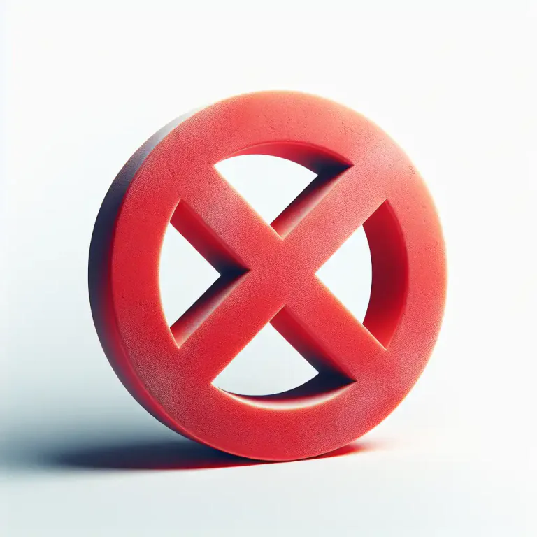 Visual representation of "not a…" - Used to express that something is not at all the case or is completely untrue.