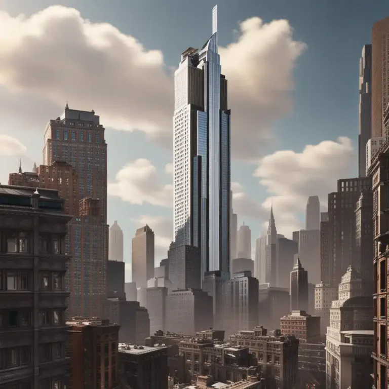 Visual representation of "bestride" - To tower over or dominate (someone or something).