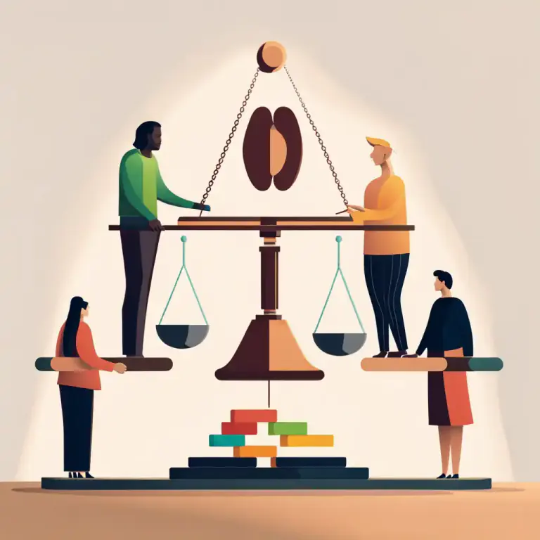 Visual representation of "predicate" - To base or establish something on an idea, fact, or principle.