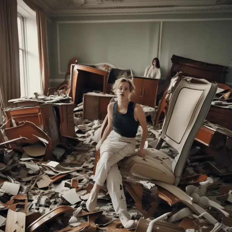 Visual representation of "anarchistic" - Supportive of disorder and chaos