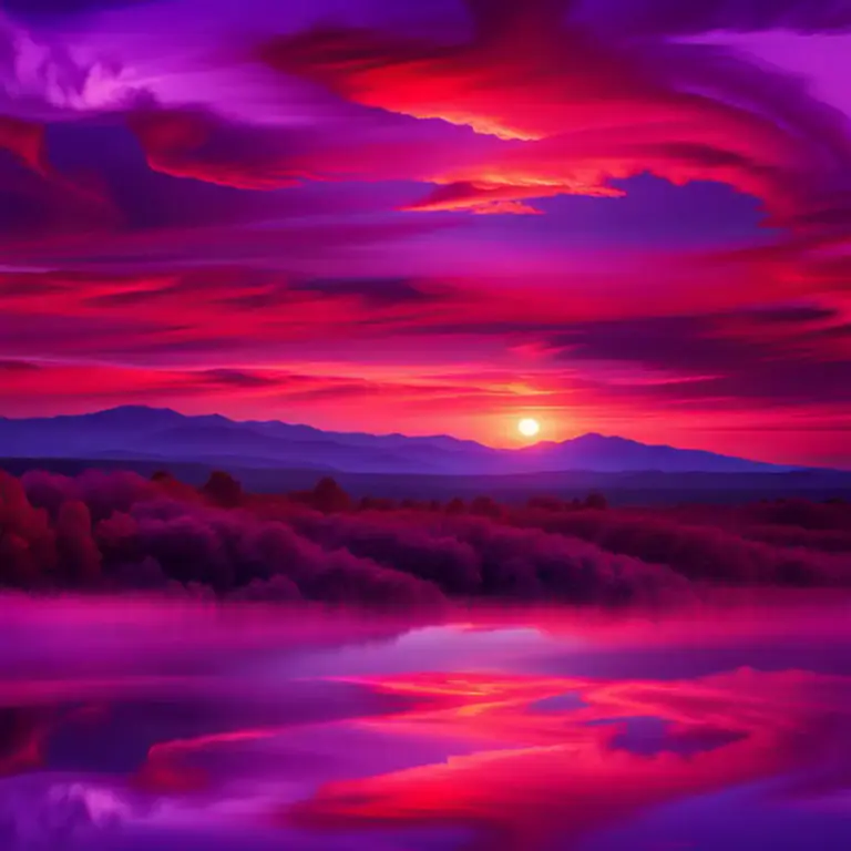 Visual representation of "heliotrope" - A tint of purple, a mixture of purple and pink.
