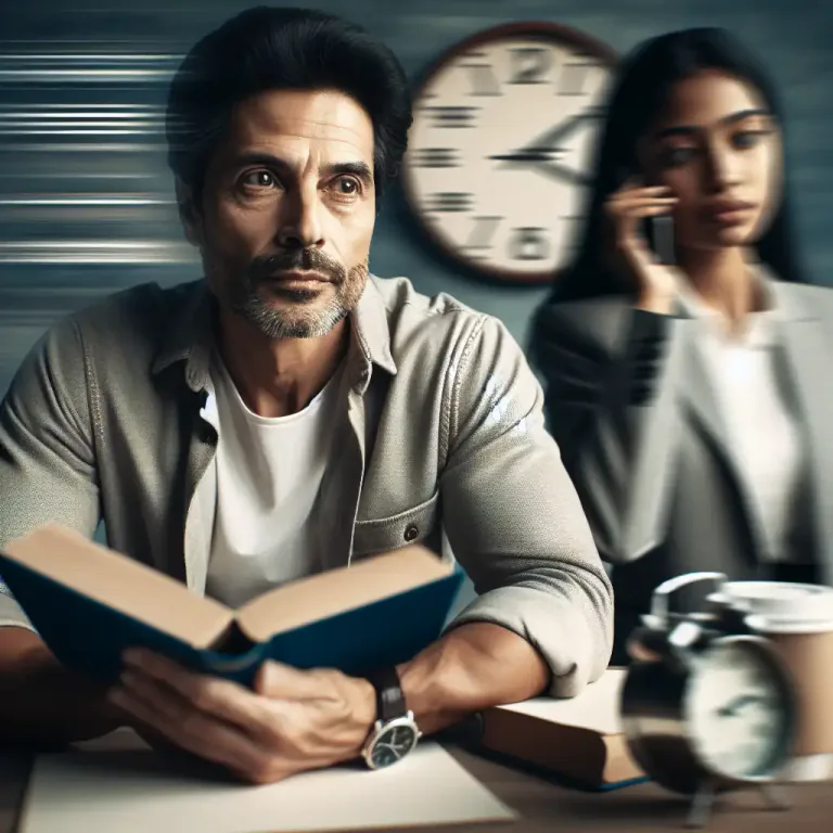 Visual representation of "imperfect" - A verb tense used to describe a past action that is not finished or completed.