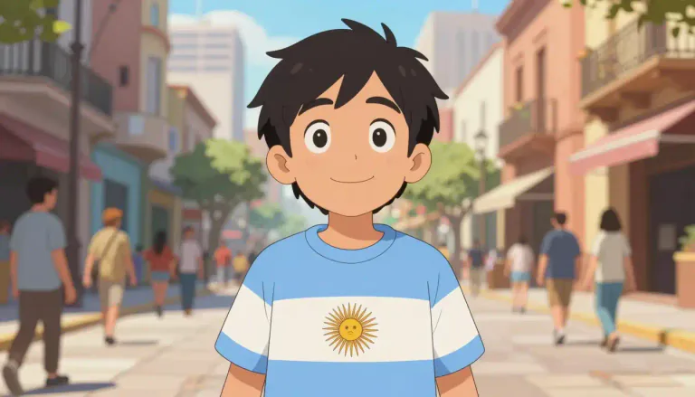 Visual representation of "argentinean" - A native or inhabitant of Argentina.