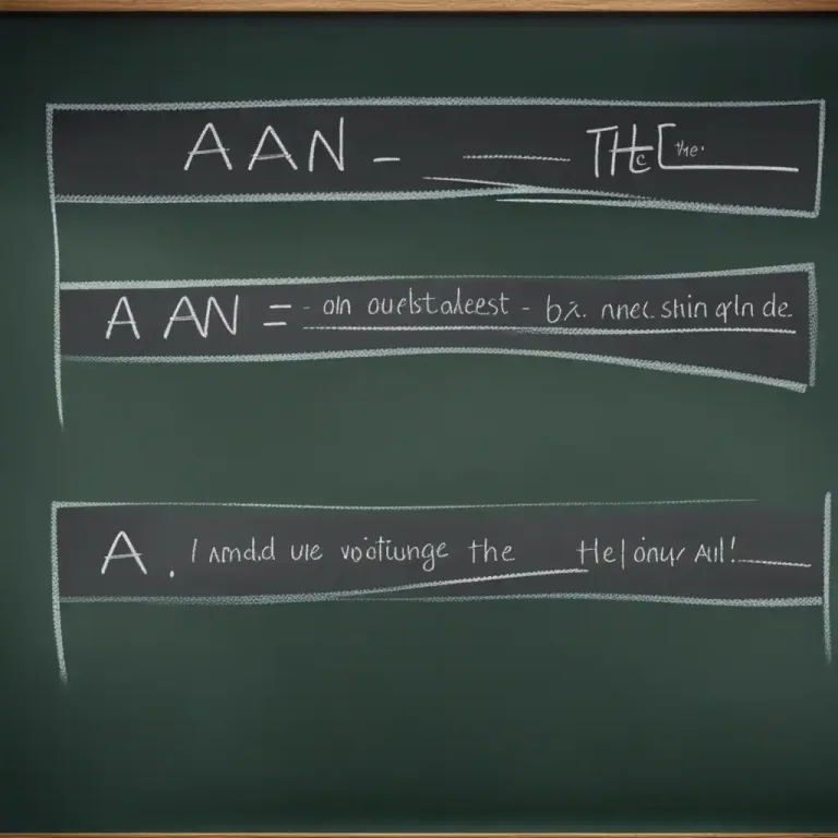 Visual representation of "article" - Any of the English words ‘a’, ‘an’, and ‘the’, or words in other languages that do the same job as these