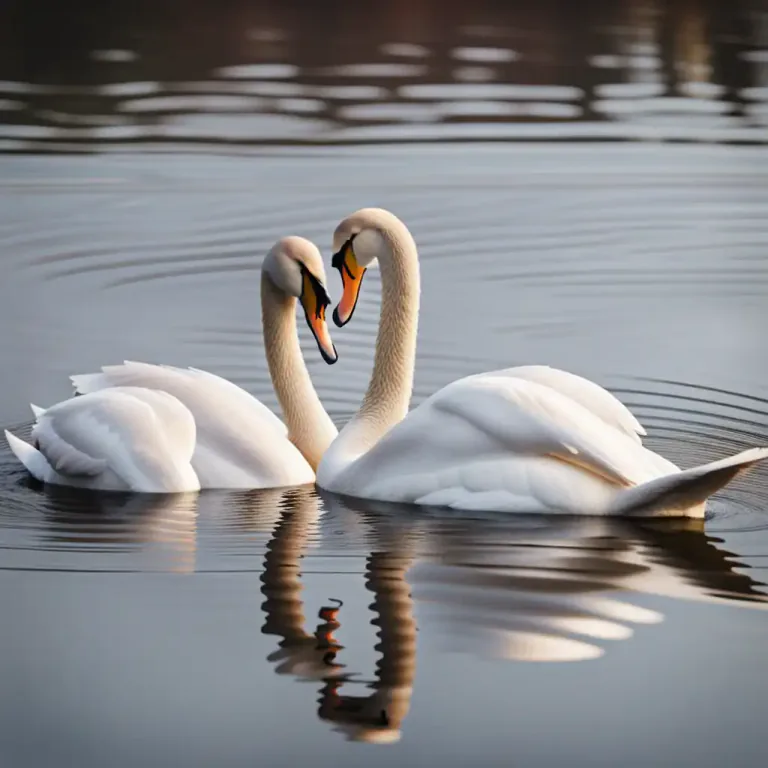 Visual representation of "monogamous" - Of an animal species, having only one mate at a time