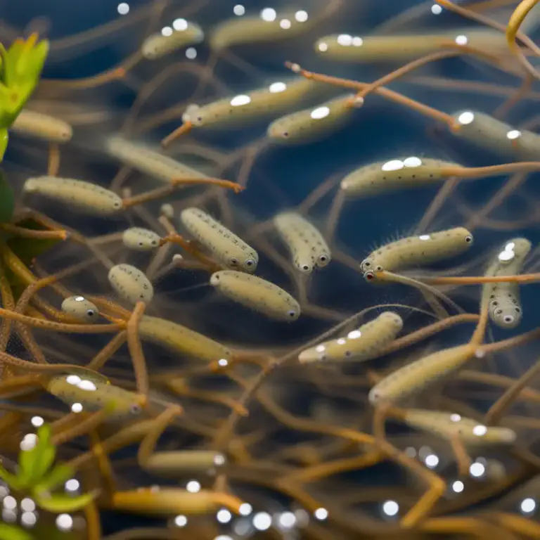 Visual representation of "nymphet" - Any larva of a mosquito, gnat, etc., which is an aquatic nymph