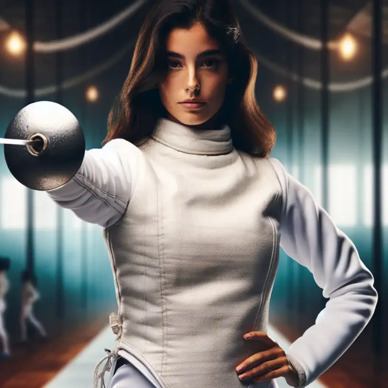 Visual representation of "foil" - A sword used in fencing