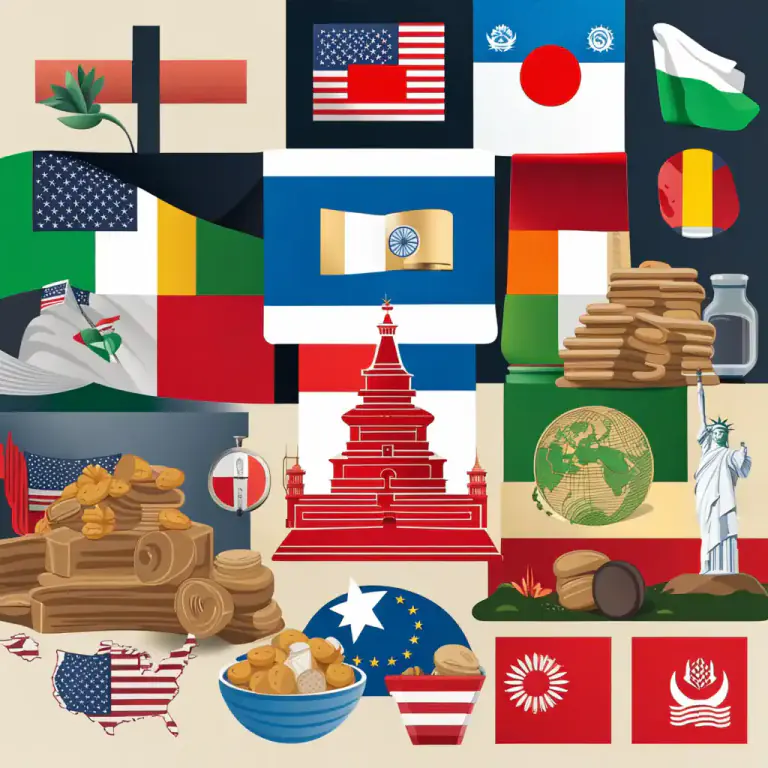 Visual representation of "intercourse" - The movement or exchange of goods or ideas from one place to another
