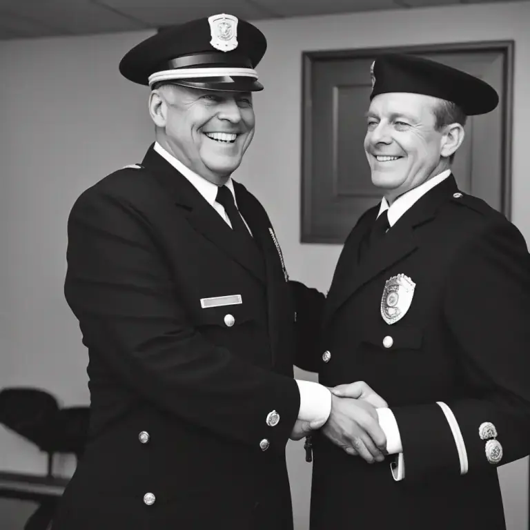 Visual representation of "commandant" - The title of the chief officer in some organizations, such as the police and fire departments.