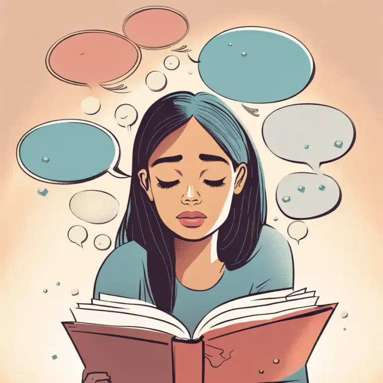 Visual representation of "identify with" - To deeply understand and share the feelings, thoughts or attitudes of another person.