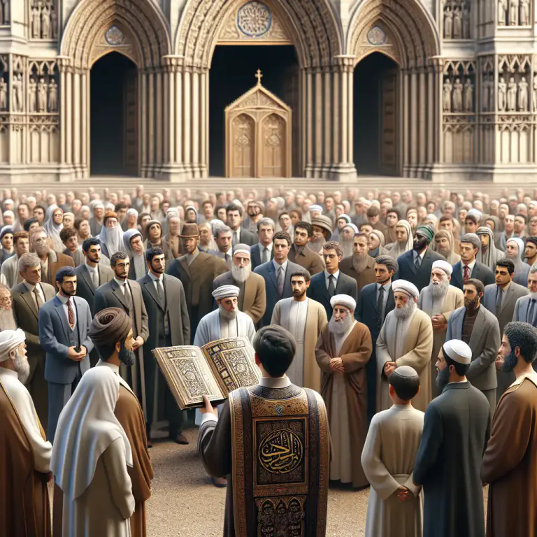 Visual representation of "dogma" - A principle or set of principles established by a religion or an authoritative figure, considered to be absolutely true