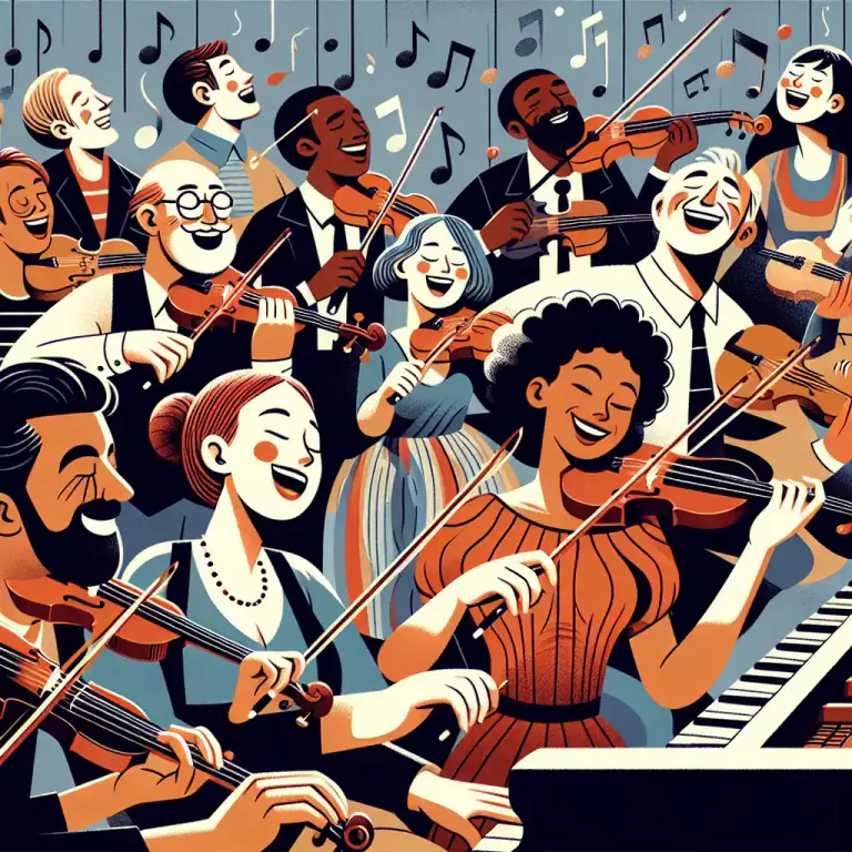 Visual representation of "allegro" - A fast, usually happy, piece or passage in music
