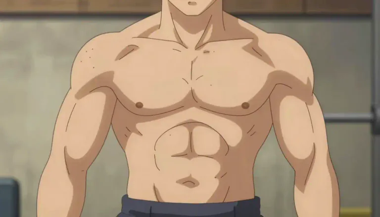 Visual representation of "mesomorph" - A mesomorph is a person with a muscular body type that tends to gain muscle easily.