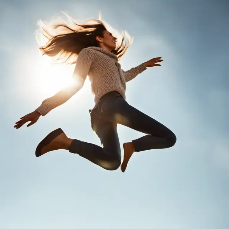 Visual representation of "get somebody going" - To make someone excited, energetic or enthusiastic