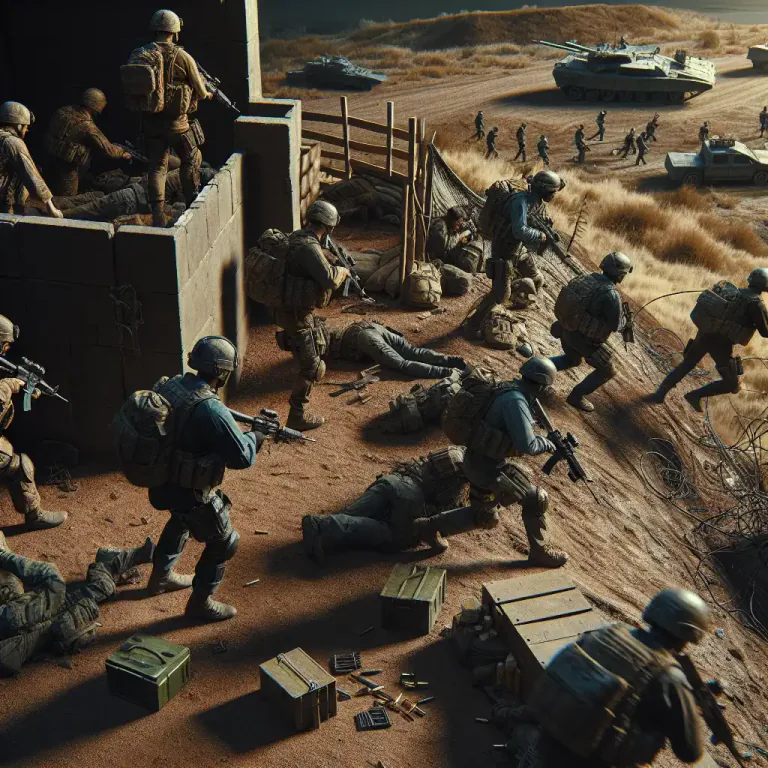 Visual representation of "retrenchment" - In military usage, a reduction in forces, or withdrawal of troops to a defensive position