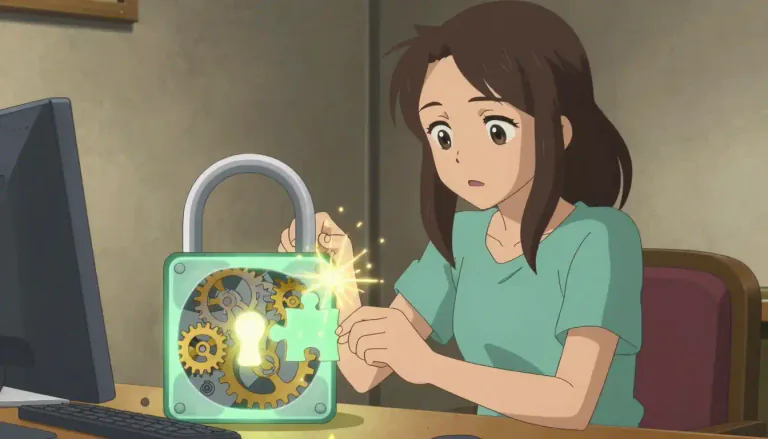 Visual representation of "solver" - A person or thing that solves something.