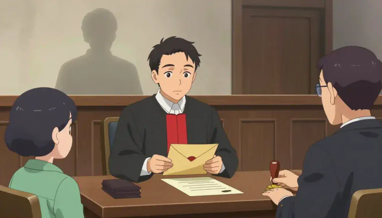 Visual representation of "probate" - The process of officially proving a will after a person died