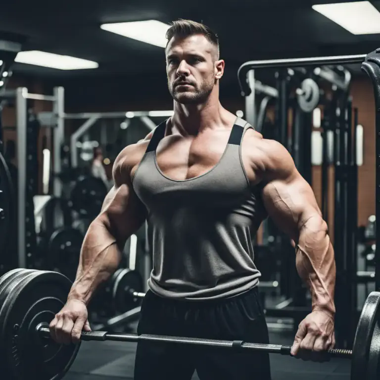 Visual representation of "beast" - a person who is unusually strong
