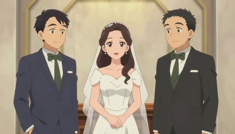 Visual representation of "polyandrous" - A term used to describe a type of marriage in which a woman has more than one husband at the same time.