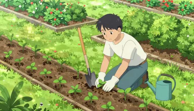 Visual representation of "gardener" - A person who takes care of a garden or makes a living by cultivating, planting, and organizing plants.