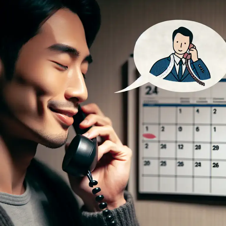 Visual representation of "phone" - To call someone using a phone