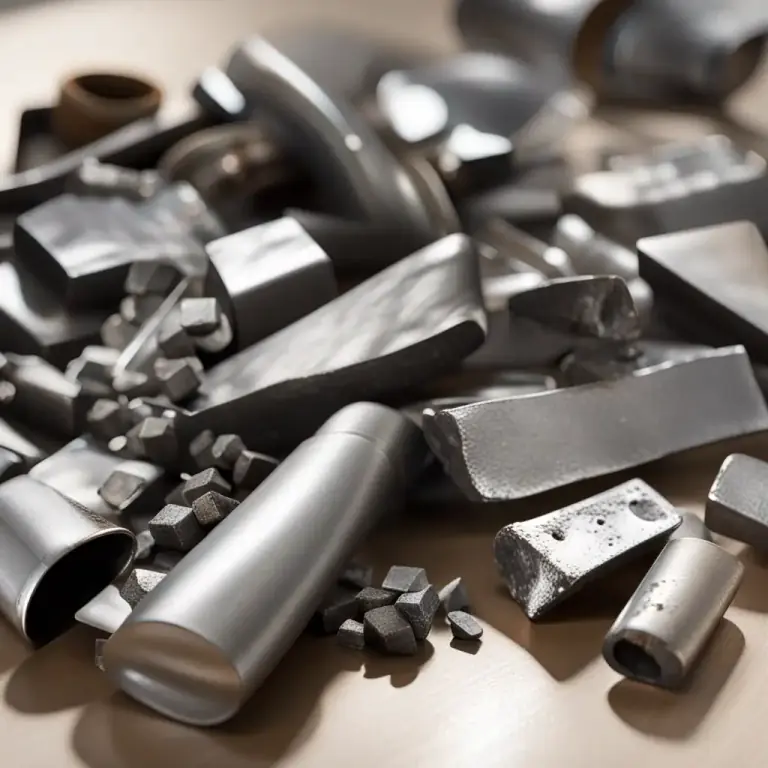 Visual representation of "lead" - A type of heavy, soft and malleable metal