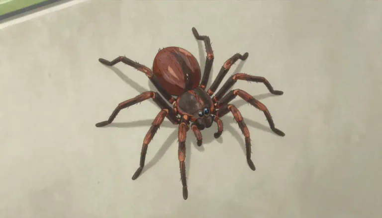 Visual representation of "spider" - A small creature with eight legs often found in homes or outdoors