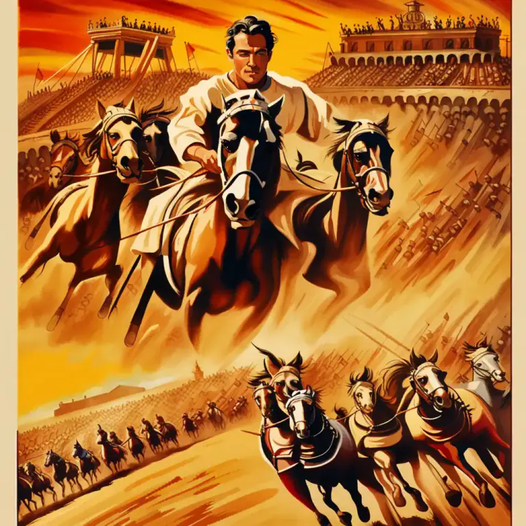 Visual representation of "epic" - A genre of film that emphasizes human drama on a grand scale.