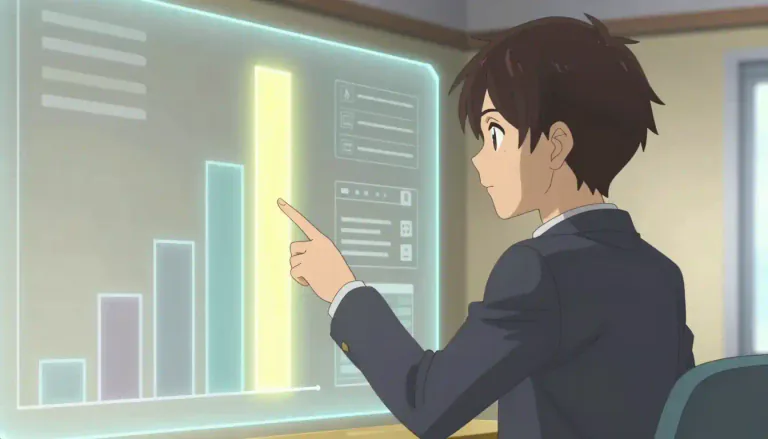 Visual representation of "statistic" - A single piece of numerical data used to represent a fact or measurement.