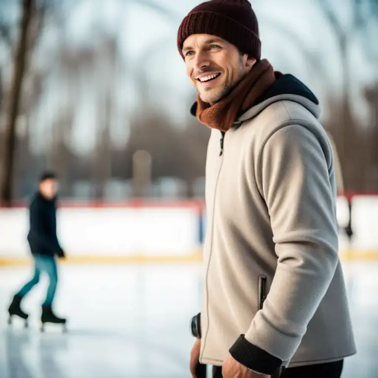 Visual representation of "skate" - To glide or move on skates over a surface.