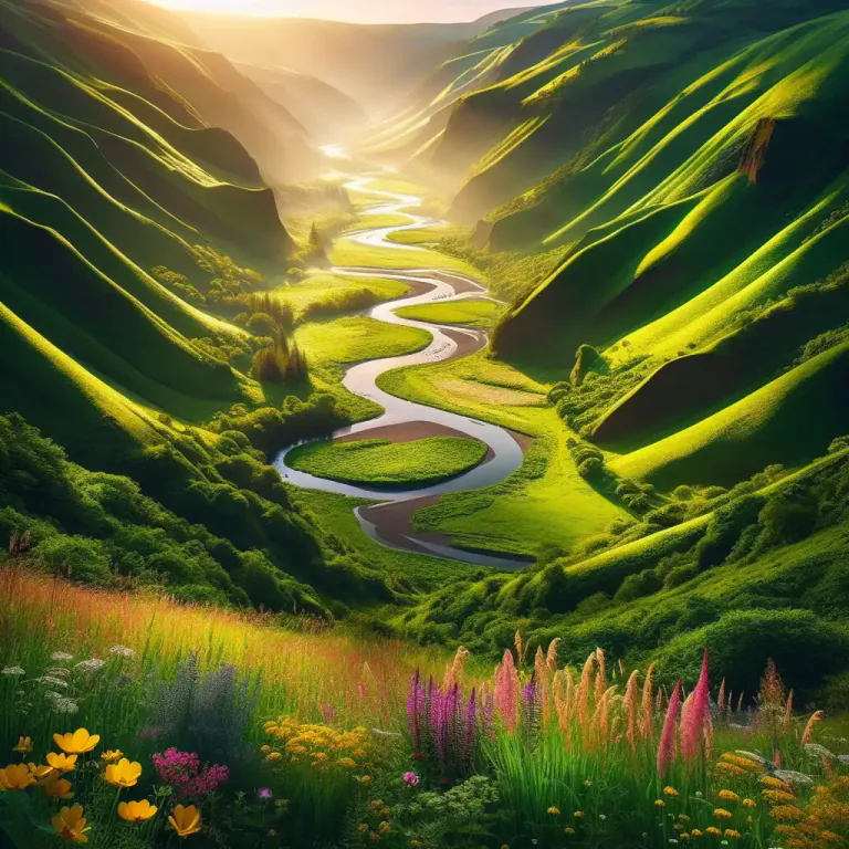 Visual representation of "snaky" - Moving in a twisting or winding way, not straight.