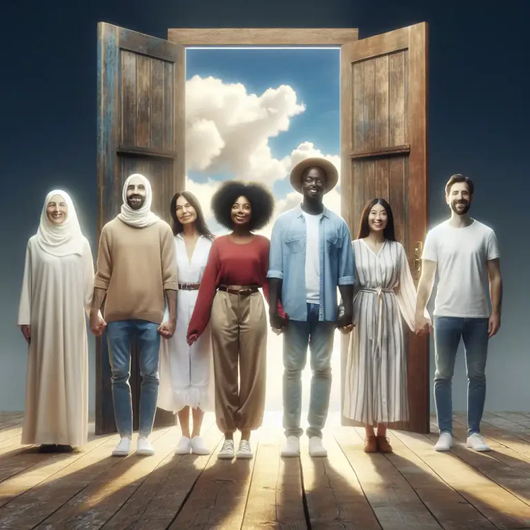 Visual representation of "all" - Every person or thing