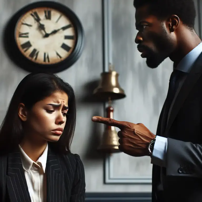 Visual representation of "blame" - To criticize someone or something in a way that shows you do not respect or value them.