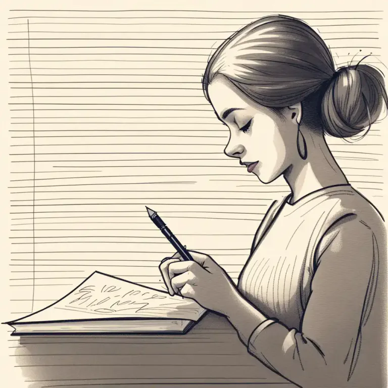 Visual representation of "mark down" - To write down or record something