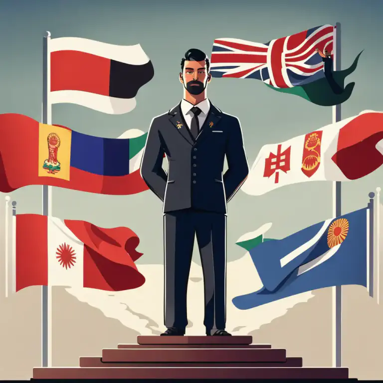 Visual representation of "nationalism" - An extreme form of this, especially marked by a feeling of superiority over other countries