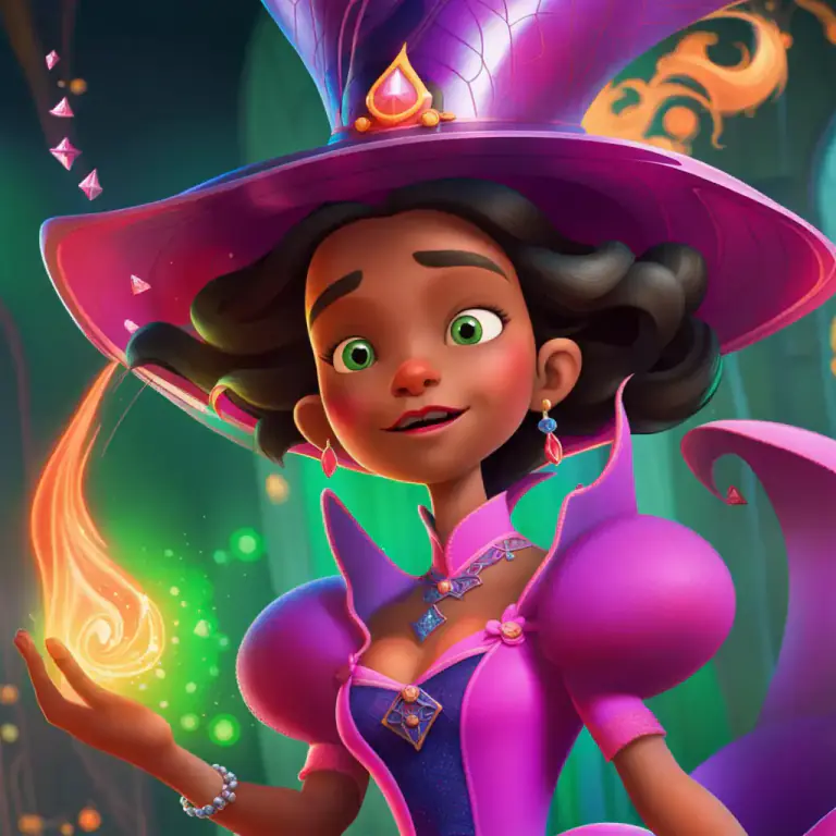Visual representation of "enchanted" - Under a spell; bewitched.