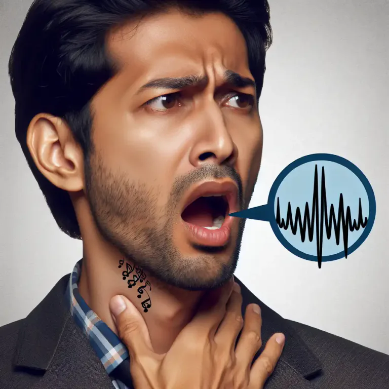 Visual representation of "glottal" - Used to describe a type of speech sound (called a stop) where the airflow is stopped by the glottis.