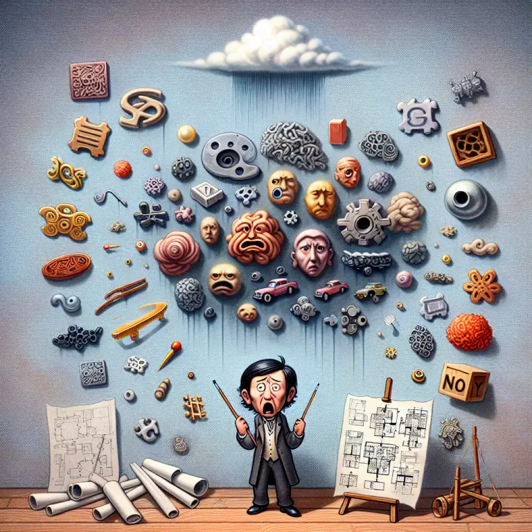 Visual representation of "something" - One, some, any, or no matter which