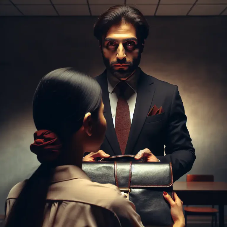 Visual representation of "accomplice" - A person who helps someone else in a bad or dishonest activity.