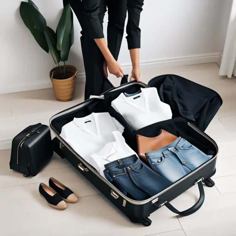 Visual representation of "capsule" - A compact fashion collection consisting of a few essential items that don't go out of fashion.