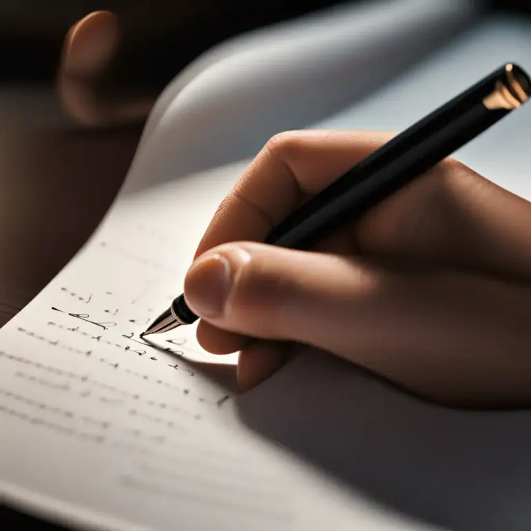 Visual representation of "initial" - To write the first letters of your name