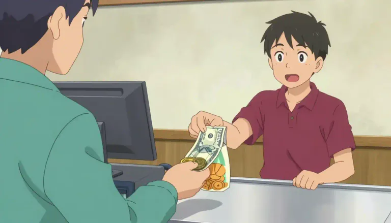 Visual representation of "pay" - To give money in exchange for goods, services or to settle a debt.