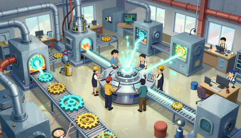 Visual representation of "optimise" - To improve the efficiency or effectiveness of business processes or strategies.
