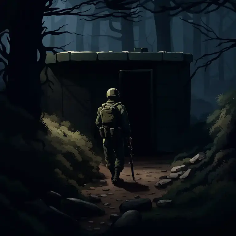 Visual representation of "desert" - To leave the military without intending to return