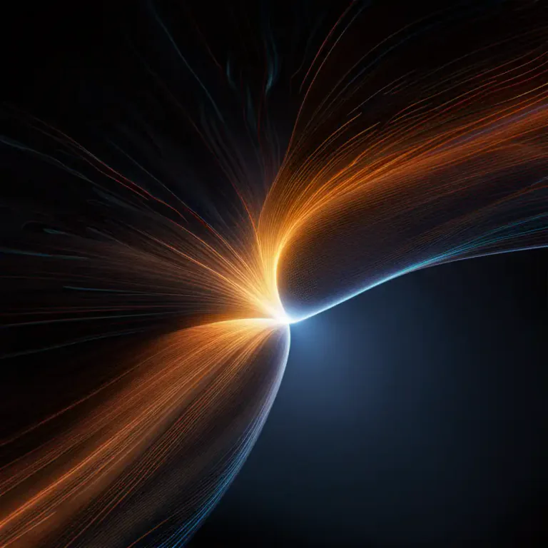 Visual representation of "quantum" - Relating to the ideas and theories of quantum mechanics.