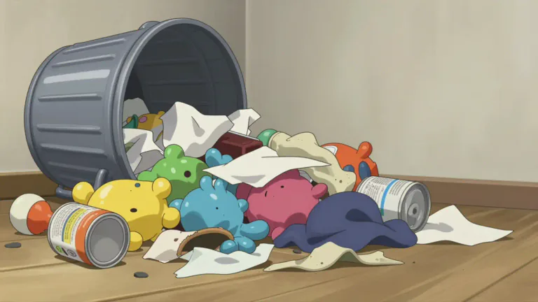 Visual representation of "trash" - Unwanted or useless items or materials