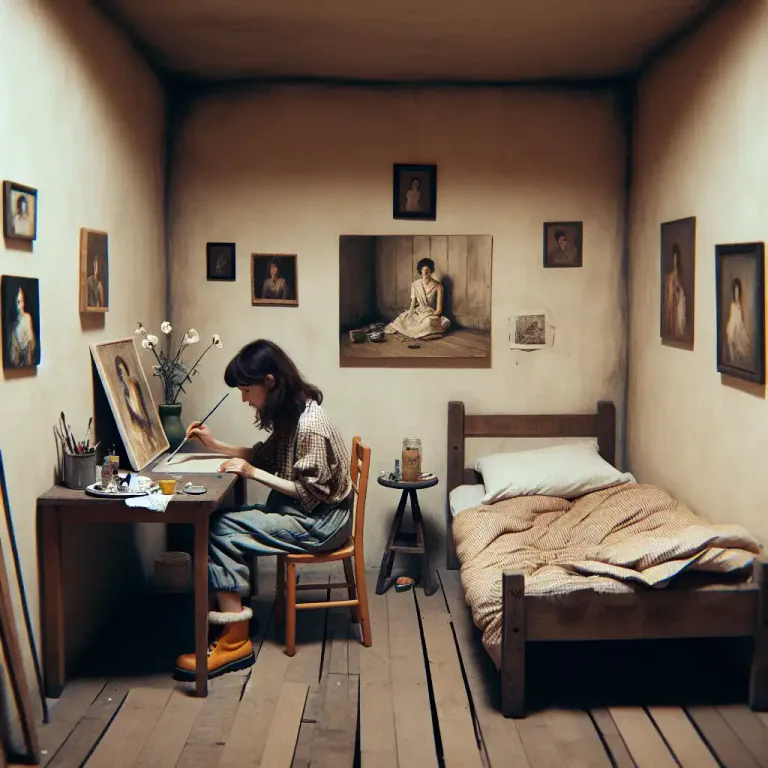 Visual representation of "roomer" - A person who lives in a rooming house