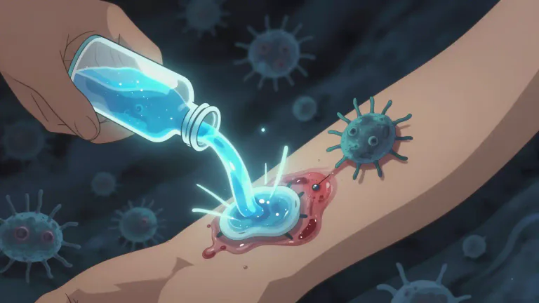 Visual representation of "antibiotic" - Relating to antibiotics or their effects