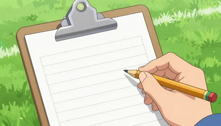 Visual representation of "scorecard" - A card or a piece of paper where scores are written, typically in sports or games.